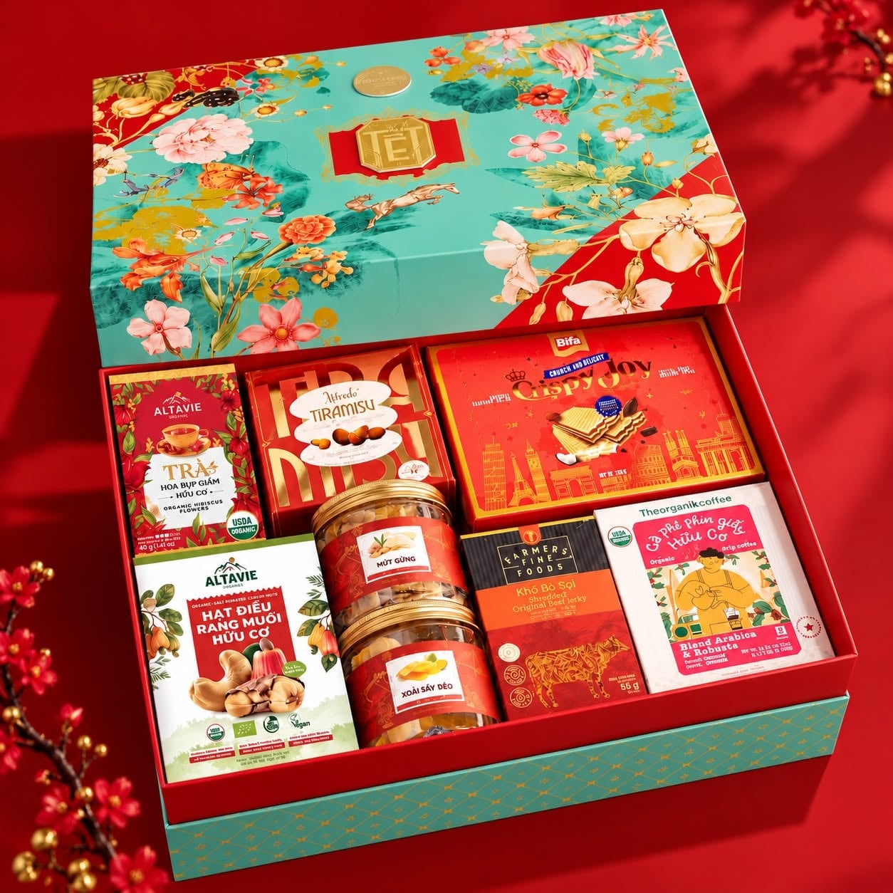 Hộp quà Tết doanh nghiệp