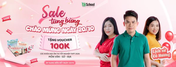 Sale tưng bừng chào mừng ngày Phụ nữ Việt Nam 20/10