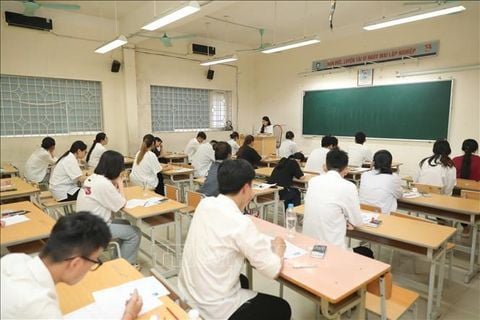 Điểm khảo sát môn Toán lớp 12 ở Hà Nội chủ yếu 3-5 điểm