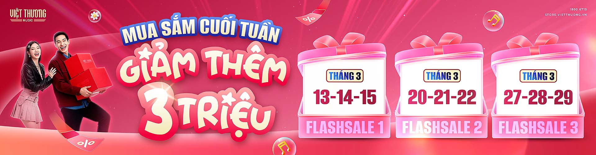 Cuối Tuần Giảm Thêm 3 Triệu Đồng