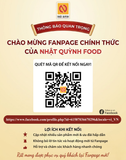 RA MẮT FANPAGE CHÍNH THỨC CỦA NHẬT QUỲNH FOOD