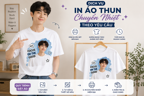 Xưởng In Áo Thun Theo Yêu Cầu Chất Lượng, Giá Tốt – Hiện Thực Hóa Mọi Ý Tưởng Print On Demand