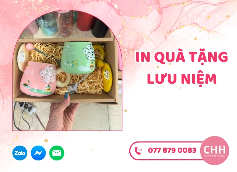 In quà tặng lưu niệm cho doanh nghiệp và cá nhân giá tốt