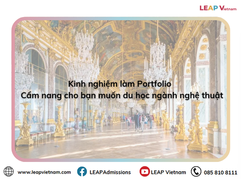 Cẩm nang làm Portfolio cho sinh viên muốn du học Pháp bằng tiếng Anh ngành Nghệ thuật