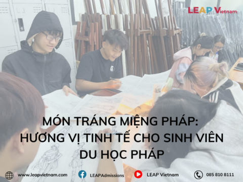 Món tráng miệng Pháp: Hương vị tinh tế cho sinh viên du học Pháp