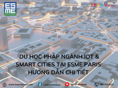 Du Học Pháp Ngành IoT & Smart Cities tại ESME Paris: Hướng Dẫn Chi Tiết Cho Sinh Viên Việt Nam
