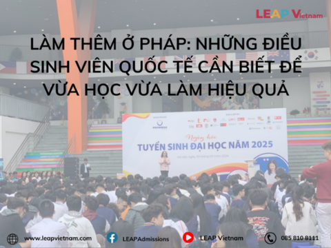 Làm thêm ở Pháp: Những điều sinh viên quốc tế cần biết để vừa học vừa làm hiệu quả