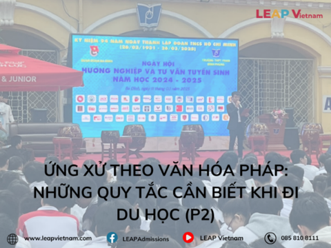 Ứng xử theo văn hóa Pháp: Những quy tắc cần biết khi đi du học (P2)