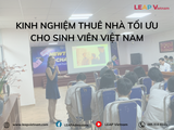 Kinh nghiệm thuê nhà tối ưu cho sinh viên Việt Nam