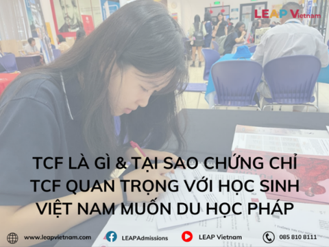 TCF là gì & tại sao chứng chỉ TCF quan trọng với học sinh Việt Nam muốn du học Pháp