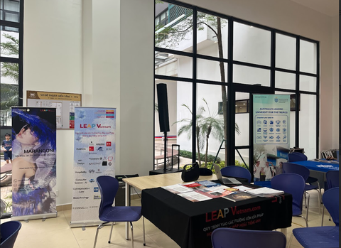 LEAP Vietnam đồng hành cùng học sinh tại sự kiện Vincom Central Park – Mở rộng cơ hội du học Pháp bằng tiếng Anh