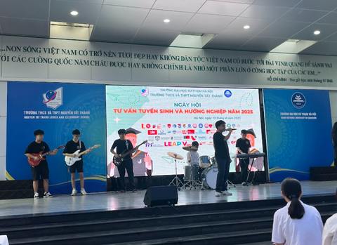 LEAP Vietnam đồng hành cùng học sinh Vintime City tại sự kiện Gear Up – Khám phá cơ hội du học Pháp bằng tiếng Anh