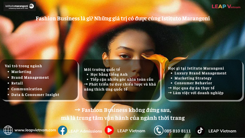 Fashion Business là gì? Những giá trị có được cùng Istituto Marangoni