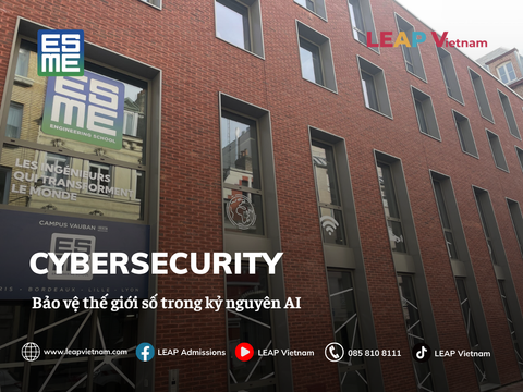 Du học Pháp ngành Cybersecurity: Học an ninh mạng bằng tiếng Anh tại ESME