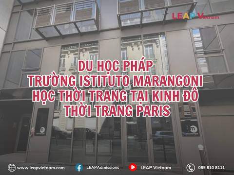 Du học Pháp trường Istituto Marangoni – Học thời trang tại kinh đô thời trang Paris