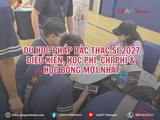 DU HỌC PHÁP BẬC THẠC SĨ 2027: ĐIỀU KIỆN, HỌC PHÍ, CHI PHÍ & HỌC BỔNG MỚI NHẤT
