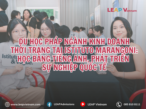 Du học Pháp ngành Kinh doanh Thời trang tại Istituto Marangoni: Học bằng tiếng Anh, phát triển sự nghiệp quốc tế