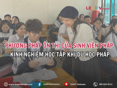 Phương pháp ôn thi của sinh viên Pháp | Kinh nghiệm học tập khi du học Pháp