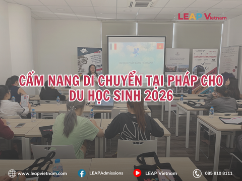 Cẩm Nang Di Chuyển Tại Pháp Cho Du Học Sinh 2026