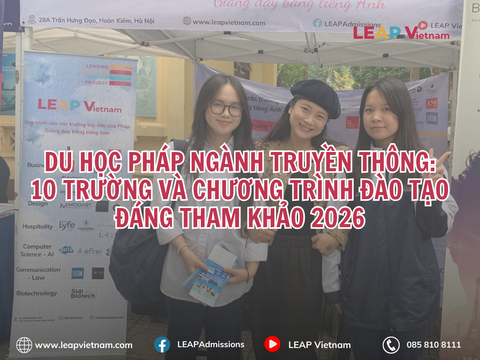 Du học Pháp ngành Truyền thông: 10 trường và chương trình đào tạo đáng tham khảo 2026