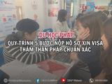 Quy trình 5 bước nộp hồ sơ xin Visa thăm thân Pháp chuẩn xác