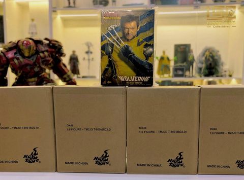 TRẢ PRE-ORDER : HOT TOYS DX46: TERMINATOR 2: JUDGMENT DAY : T-800 (BATTLE DAMAGED VERSION 2.0)