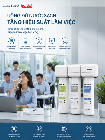 Uống Đủ Nước Sạch Giúp Tăng Hiệu Suất Làm Việc Như Thế Nào?