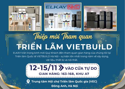 THƯ MỜI THAM QUAN GIAN HÀNG ELKAY TẠI TRIỂN LÃM VIETBUILD HÀ NỘI 2025