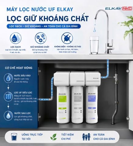 ELKAY Âm Tủ: Giải Pháp Nước Sạch Sang Trọng Cho Căn Bếp Cao Cấp