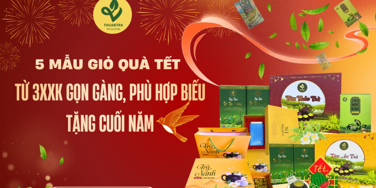 5 Mẫu Giỏ Quà Tết Từ 3xxK Gọn Gàng, Phù hợp Biếu Tặng Cuối Năm