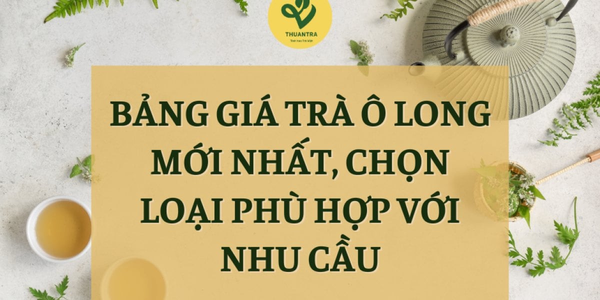 Bảng Giá Trà Ô Long Mới Nhất, Chọn Loại Phù Hợp Với Nhu Cầu