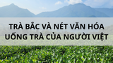 TRÀ BẮC VÀ NÉT VĂN HÓA UỐNG TRÀ CỦA NGƯỜI VIỆT