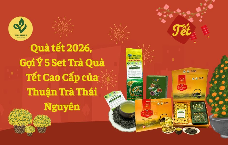 Quà tết 2026, Gợi Ý  5 Set Trà Quà Tết Cao Cấp của Thuận Trà Thái Nguyên