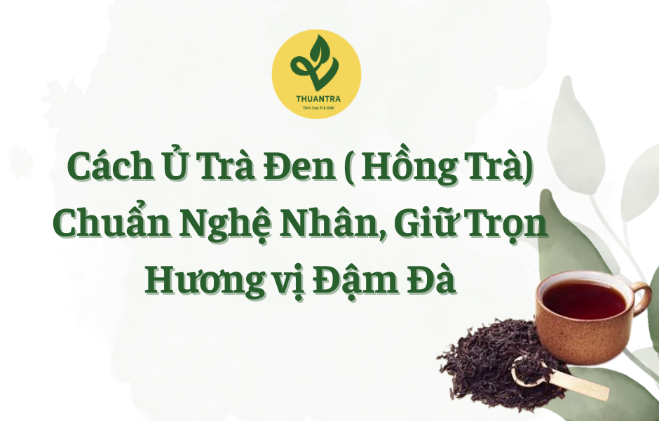 Cách Ủ Trà Đen ( Hồng Trà) Chuẩn Nghệ Nhân, Giữ Trọn Hương Vị Đậm Đà