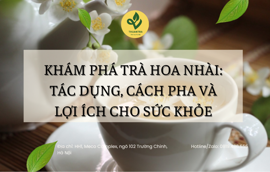 Khám Phá Trà Hoa Nhài: Tác Dụng, Cách Pha và Lợi Ích Cho Sức Khỏe