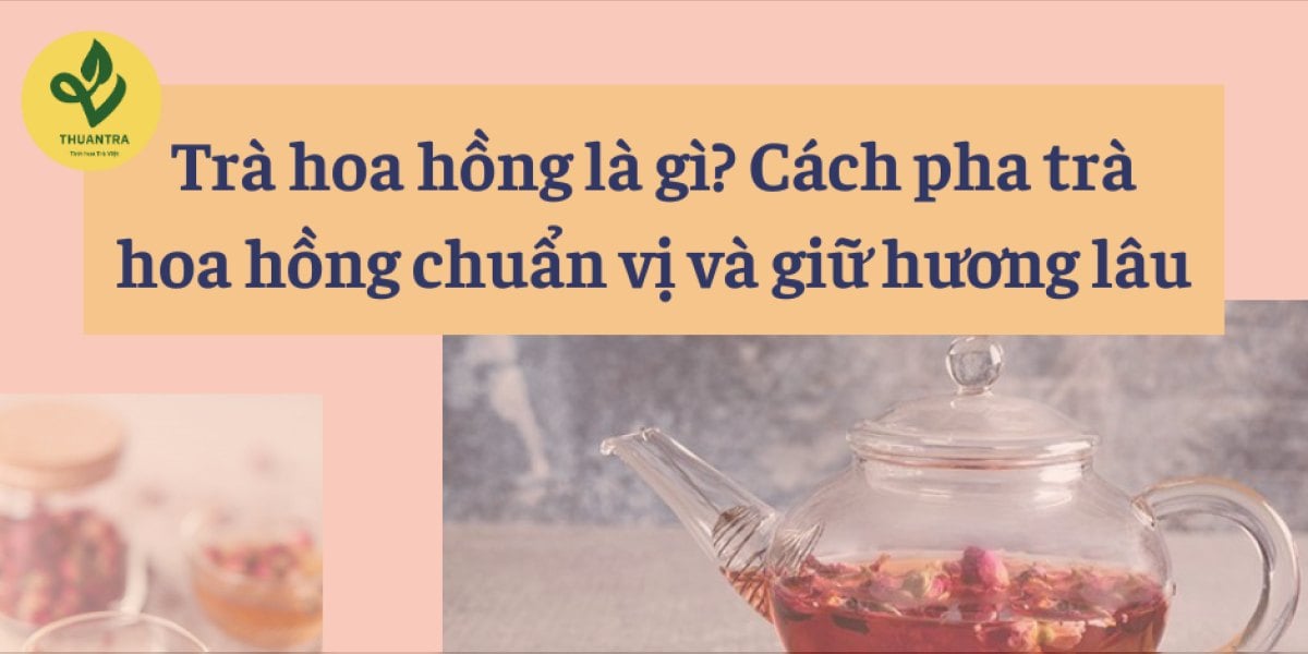 Trà hoa hồng là gì? Cách pha trà hoa hồng chuẩn vị và giữ hương lâu