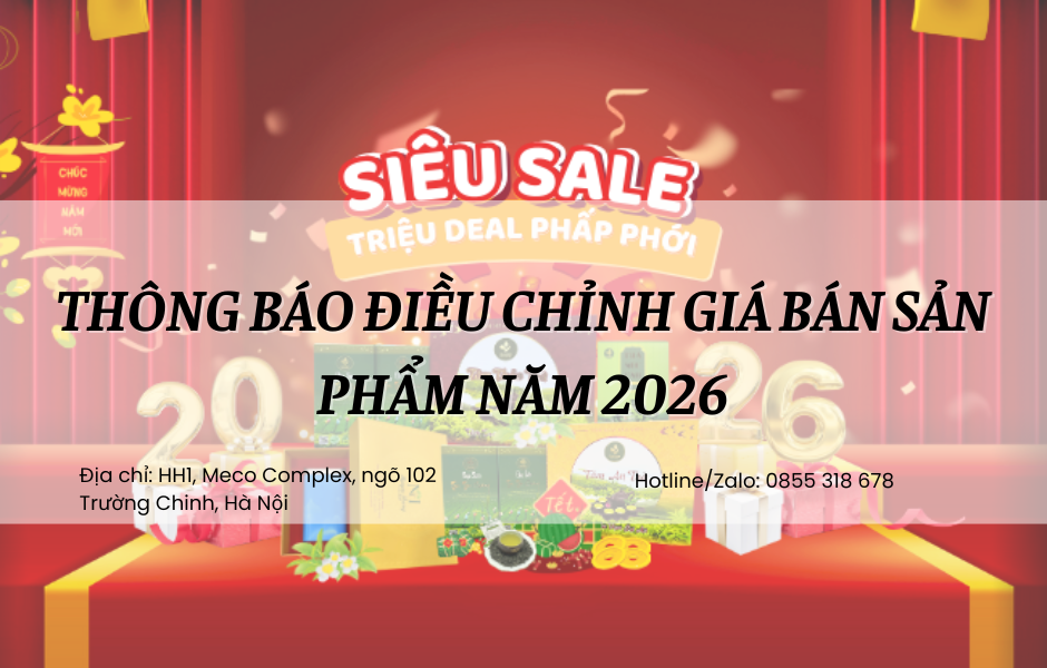 THÔNG BÁO ĐIỀU CHỈNH GIÁ BÁN & CHƯƠNG TRÌNH XẢ KHO CUỐI NĂM 2026