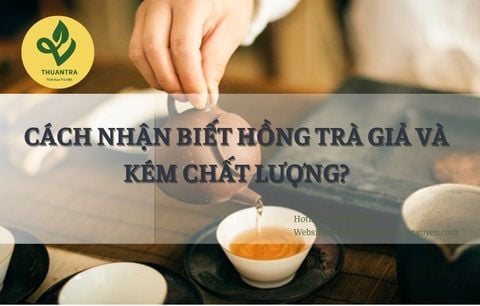 Cách Nhận Biết Hồng Trà Giả Và Kém Chất Lượng?