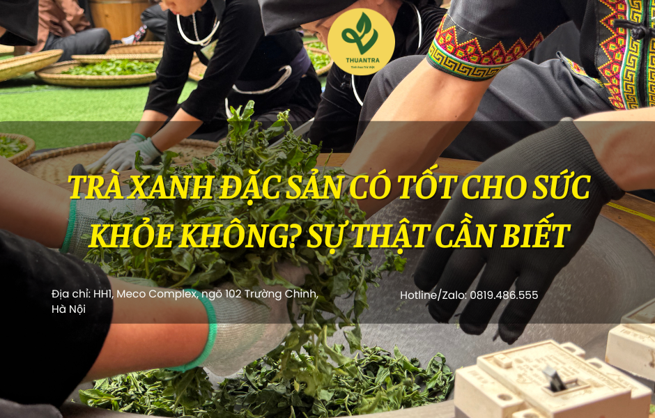 Trà Xanh Đặc Sản có tốt cho sức khỏe không? Sự thật cần biết