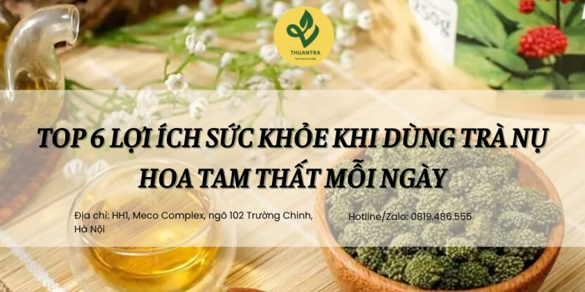 Top 6 lợi ích sức khỏe khi dùng trà nụ hoa tam thất mỗi ngày