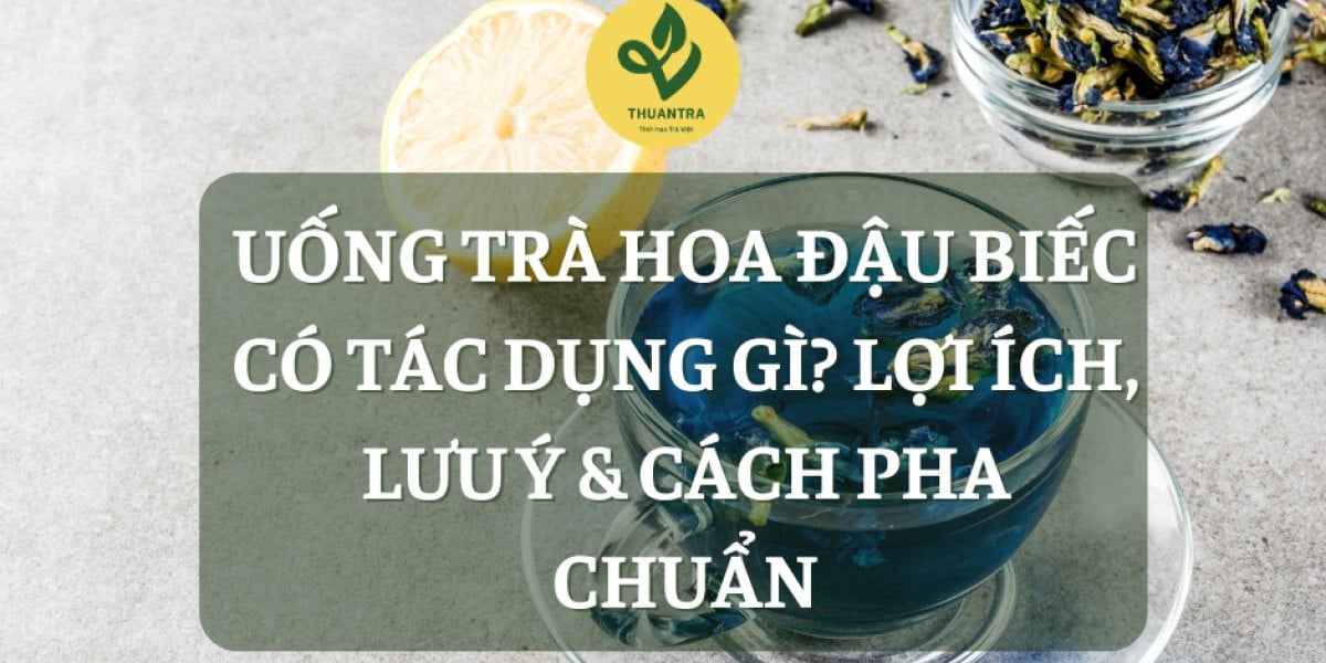 Uống Trà Hoa Đậu Biếc Có Tác Dụng Gì? Lợi Ích, Lưu Ý & Cách Pha Chuẩn