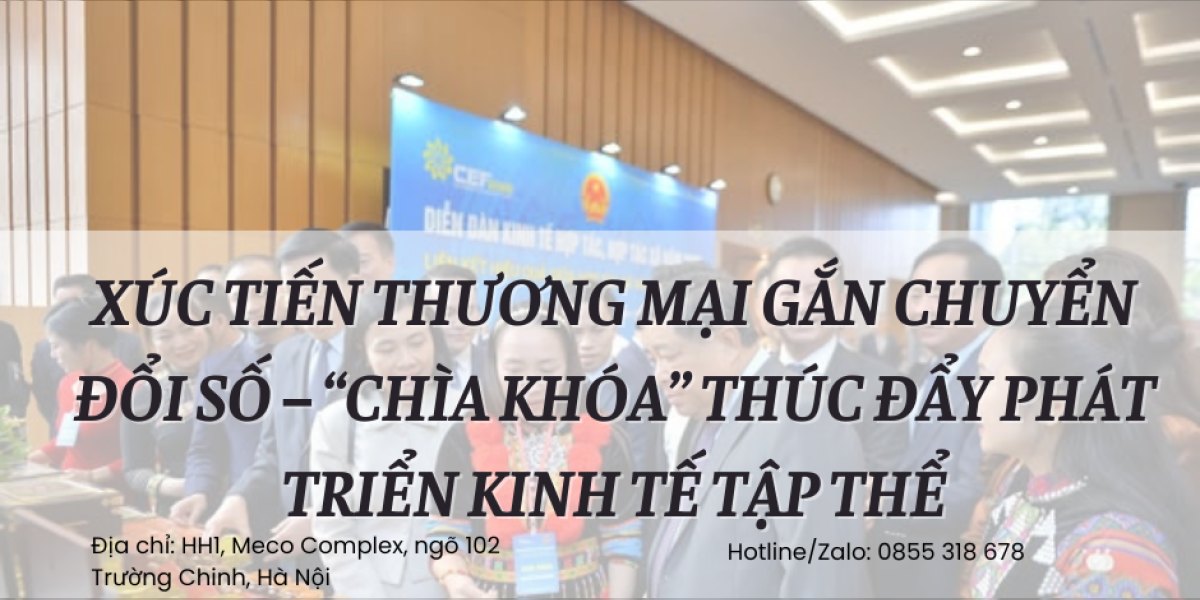 Xúc tiến thương mại gắn chuyển đổi số – “Chìa khóa” thúc đẩy phát triển kinh tế tập thể