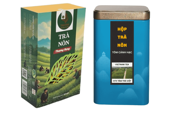 Hình ảnh các loại trà nõn tôm đang bán chạy trên thị trường