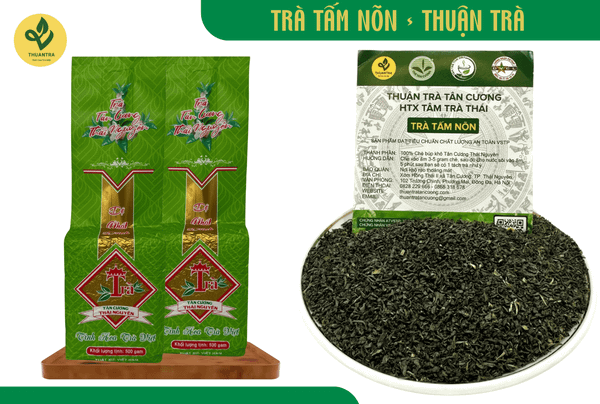 Trà Tấm Nõn của Thuận Trà Thái Nguyên