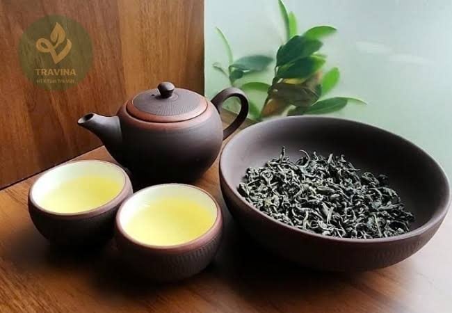 Bộ Tử Sa Song Ẩm 180ml, 1 ấm 2 chén kèm bát kê, hợp pha trà đinh và nõn tôm
