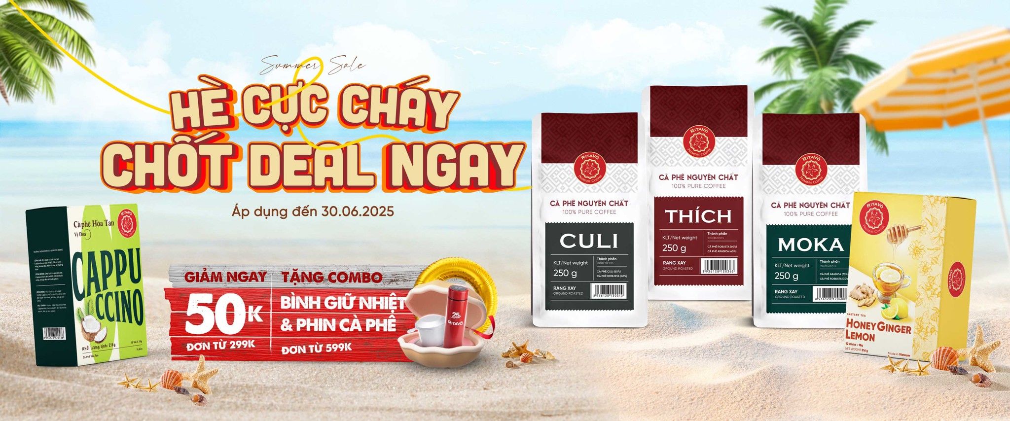 Mở Deal Mua 3 Tặng 1 Bình Giữ Nhiệt