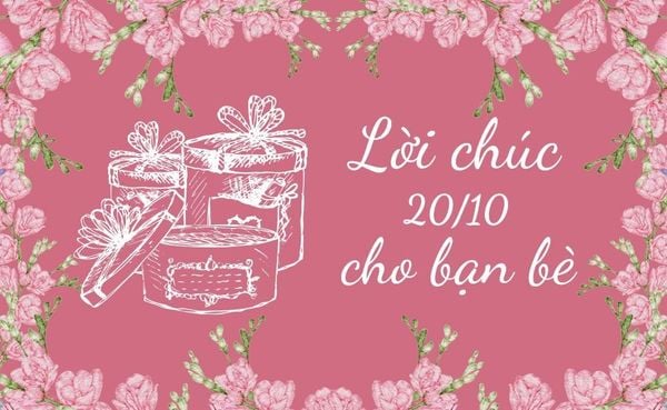 100+ Lời chúc 20/10 cho bạn bè, bạn thân hay, hài hước và đầy ý nghĩa