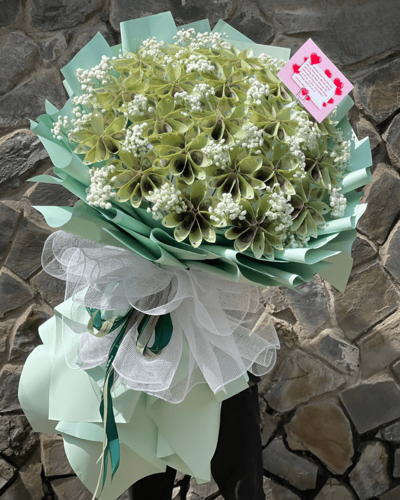 Hoa tiền là món quà độc đáo, thiết thực để tặng vợ trong ngày 8/3