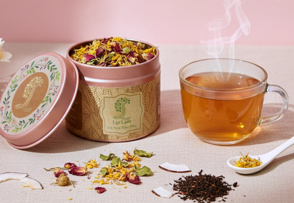 Trà Caramel – Ngọt ngào và thư thái trong từng ngụm trà