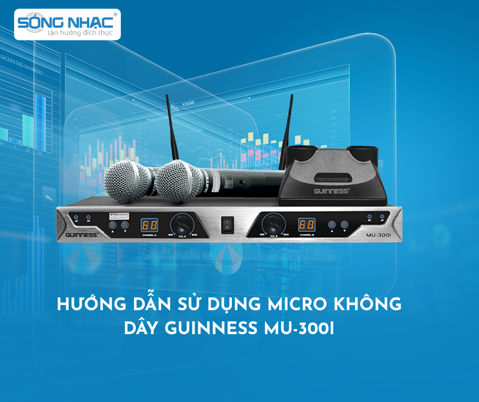 Hướng Dẫn Sử Dụng Micro Không Dây GUINNESS MU-300